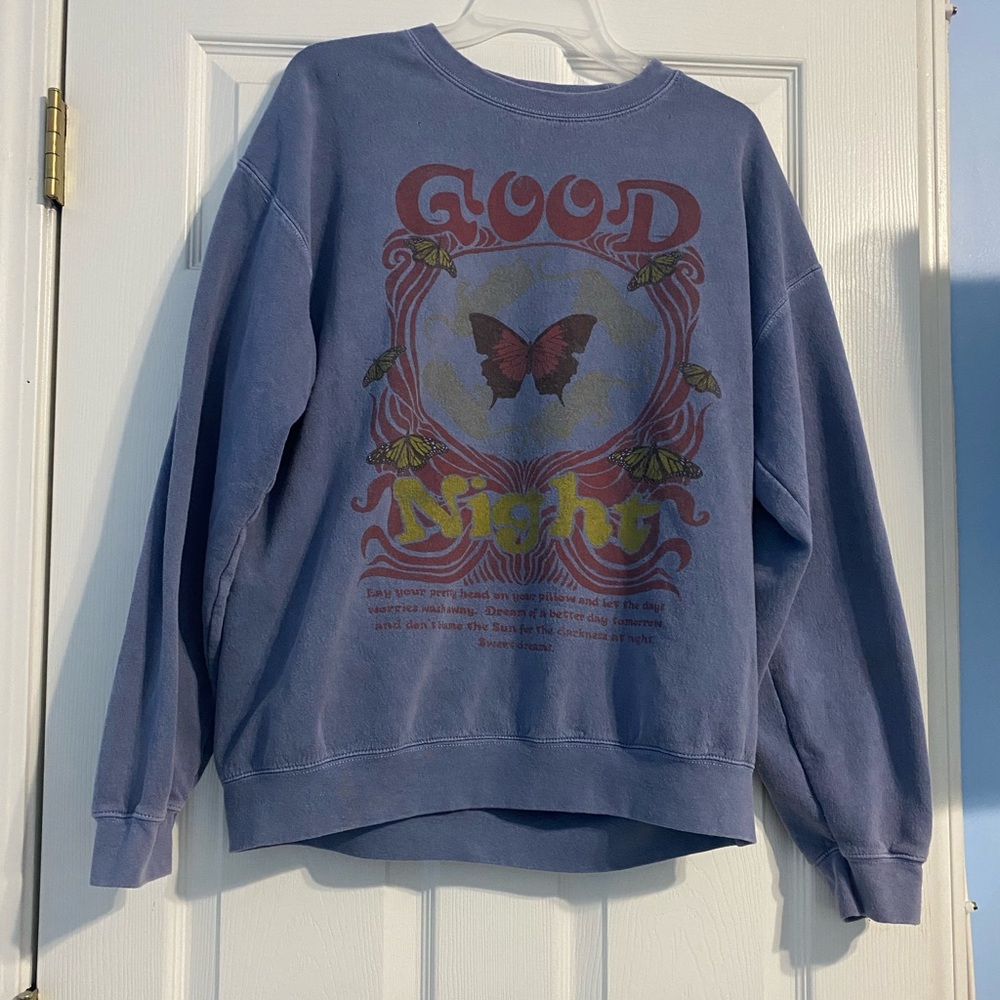 Urban outfitters good night sweatshirt
